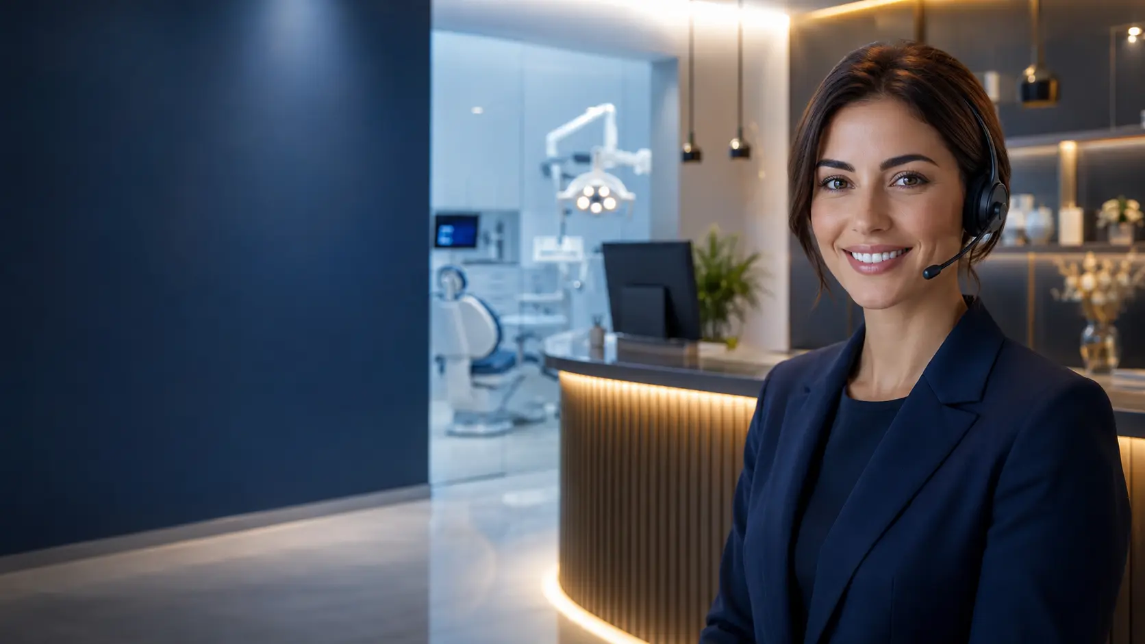 AI agent supporting dental practice calls and customer enquiries