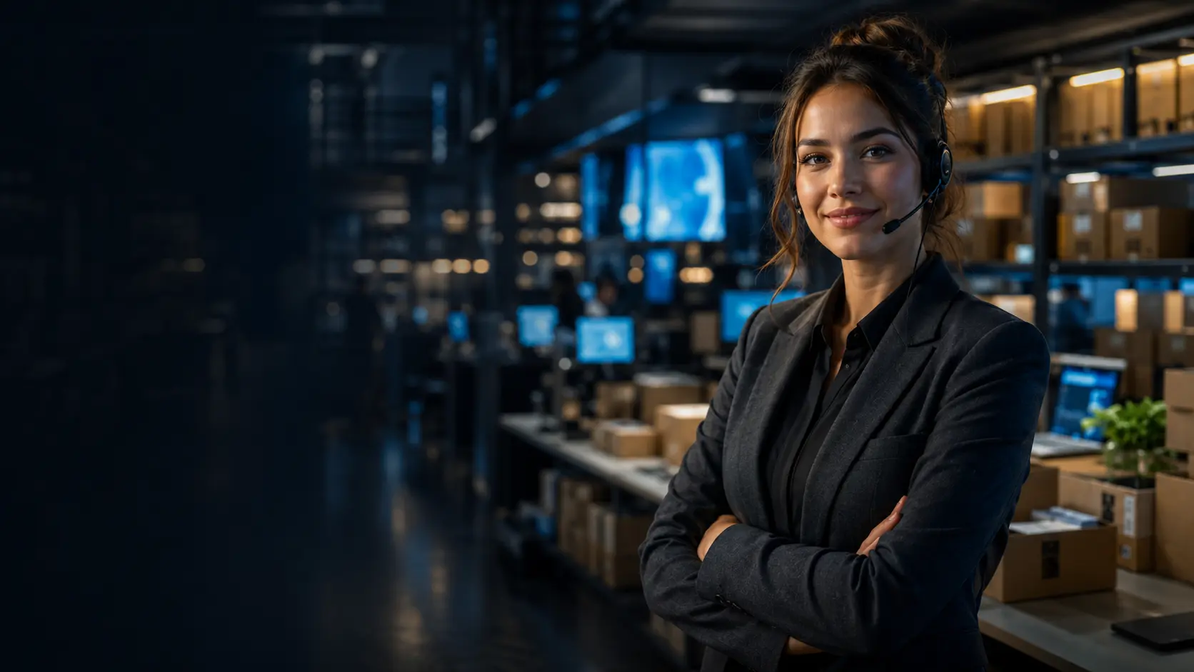 AI agent supporting e-commerce business calls and customer enquiries