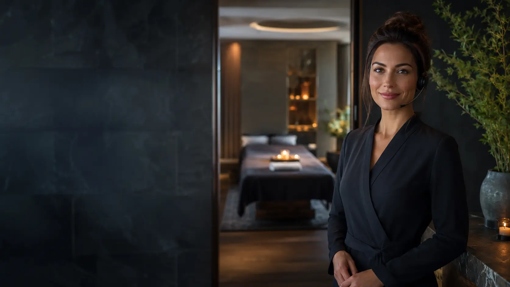 AI agent supporting massage spa calls and customer enquiries