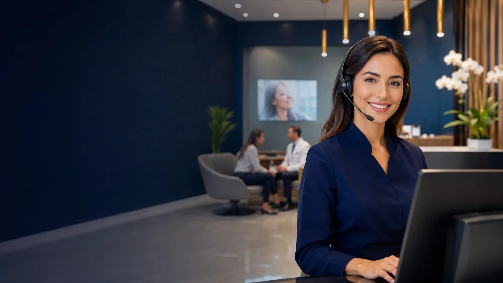 AI agent supporting orthodontic practice calls and customer enquiries