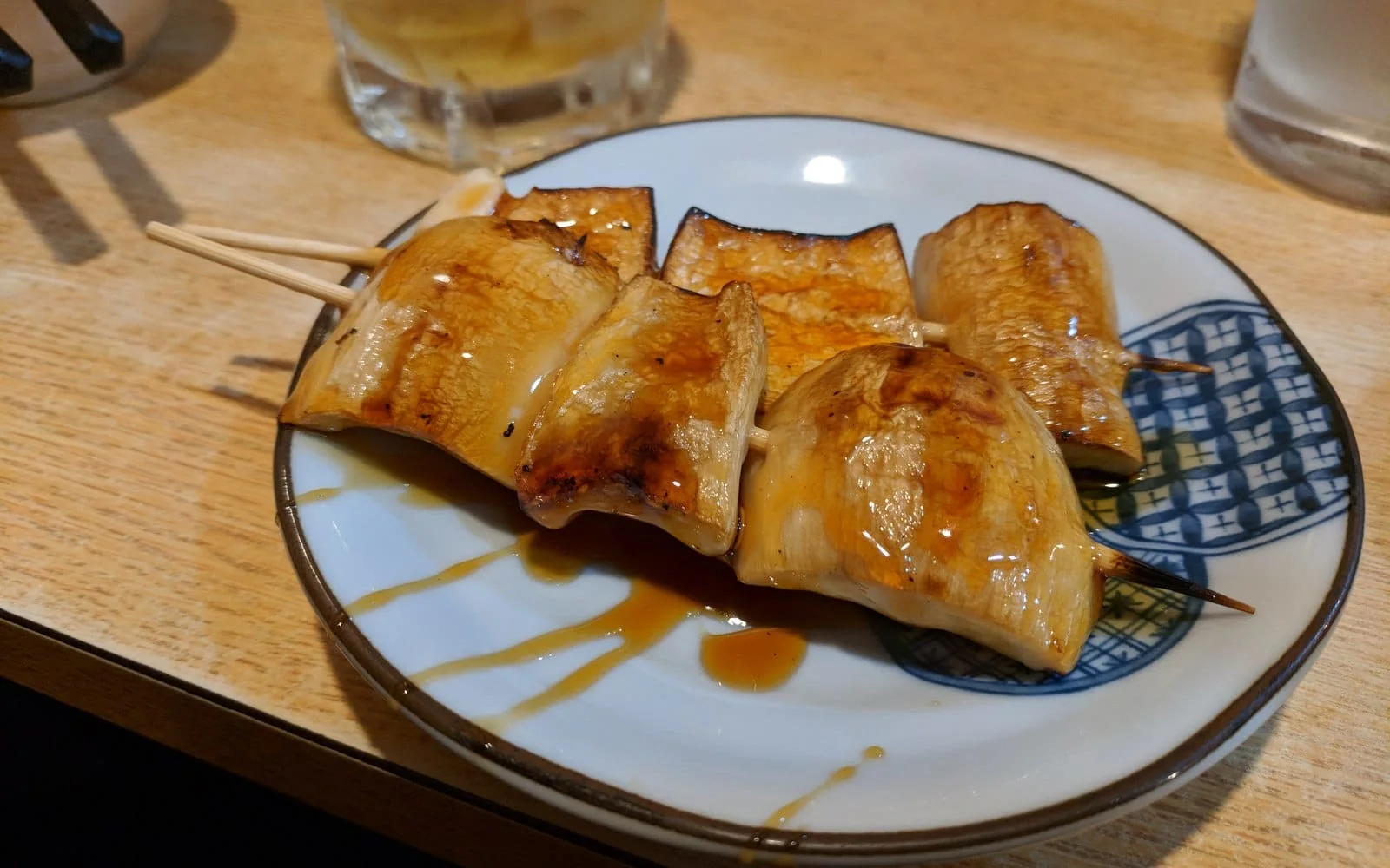 Mushroom skewers