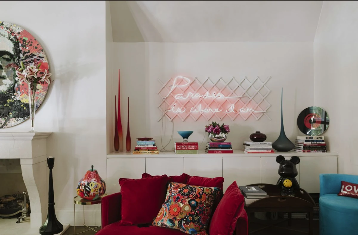 Art-led luxury interior