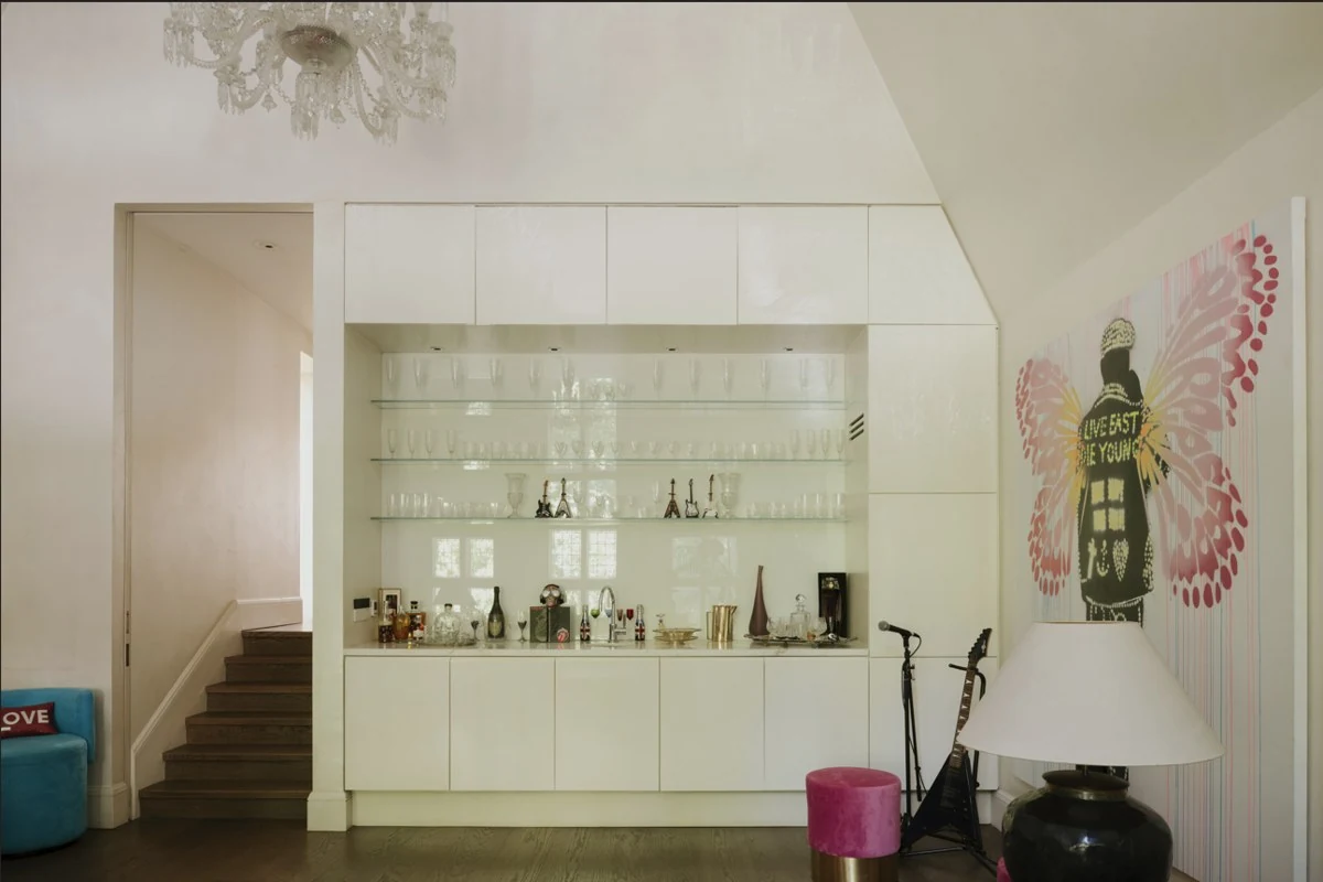 Contemporary private office interior